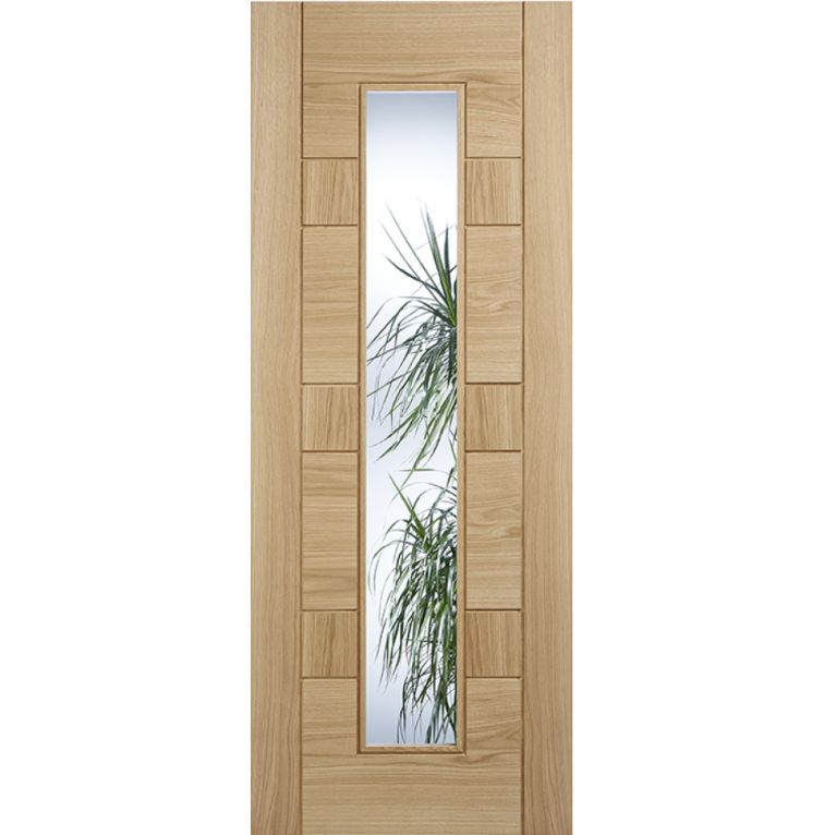 LPD Edmonton Glazed Oak Internal Door LPD Edmonton Glazed Oak Internal Door